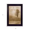 Its About Love 1 Black Framed Print Wall Art